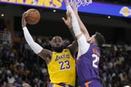 LA Lakers superstar forward LeBron James